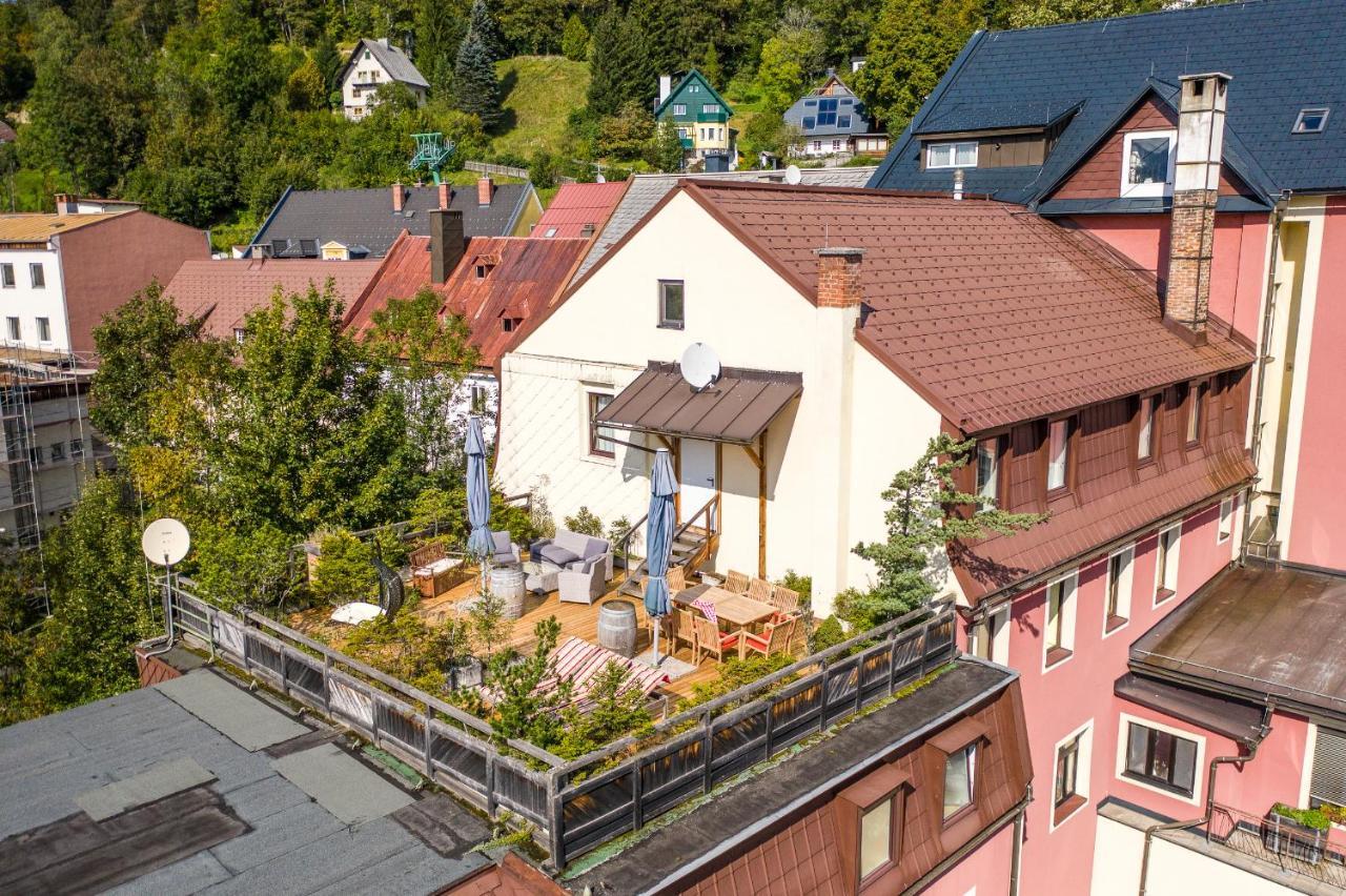 Hotel Drei Hasen ماريازيل المظهر الخارجي الصورة